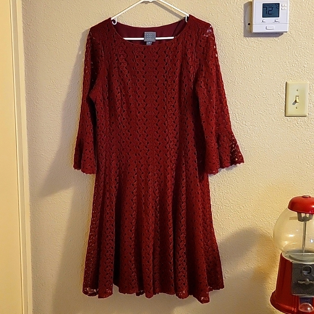 Rabbit designs size 14 dress